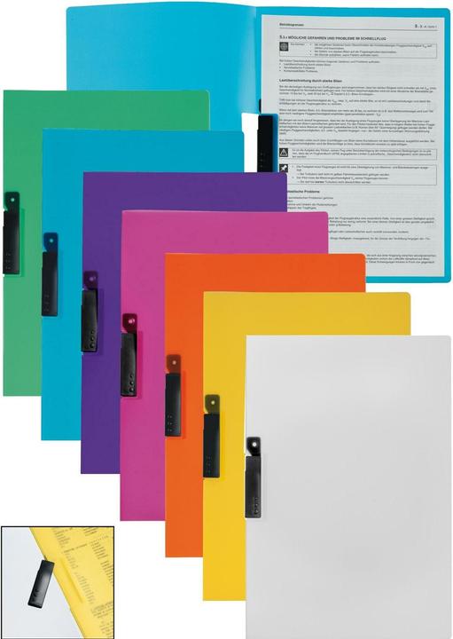 Image du produit Kolma Agrafeuse à pince Easy A4 bleu (A4, 1 x)