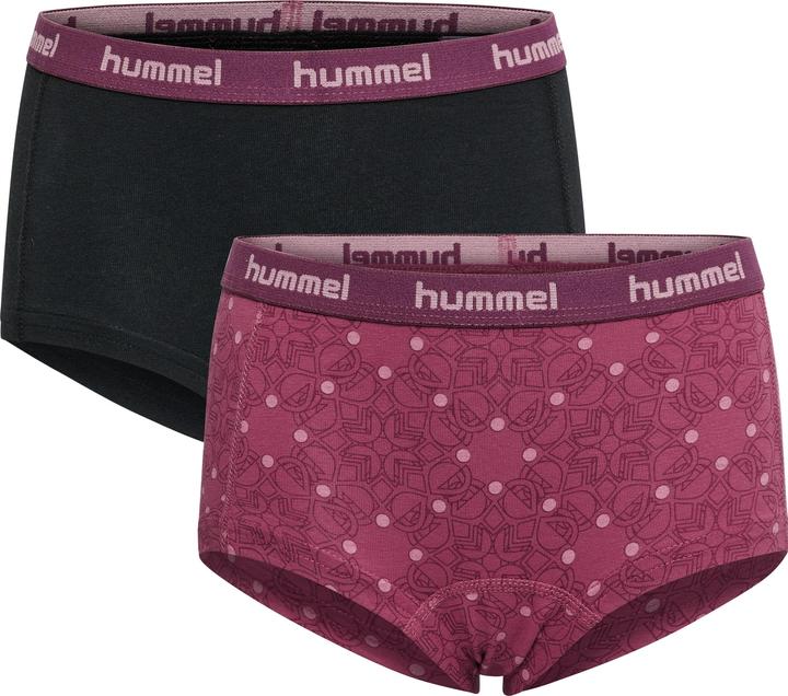 hummel Hmlcarolina Hipsters 2pack (10, 11, 12, 13, 14, 15, 16, lot de 2)