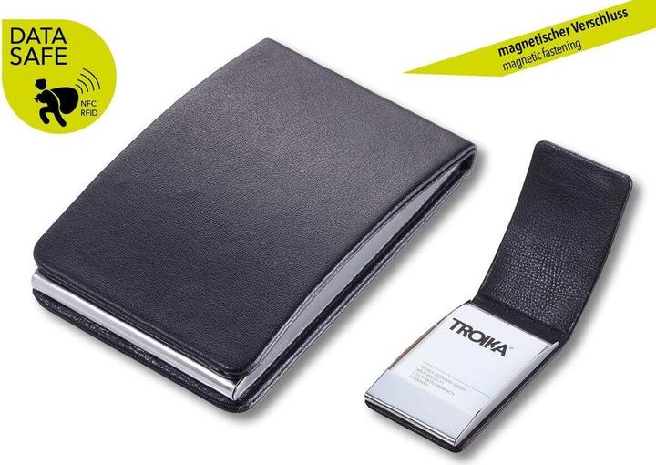 Immagine prodotto Troika Custodia per biglietti da visita MIDNIGHT STYLE, nera