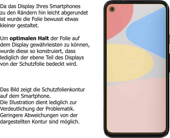 Produktbild Dipos Displayschutzfolie Antireflex (1 Stück, Google Pixel 4a)