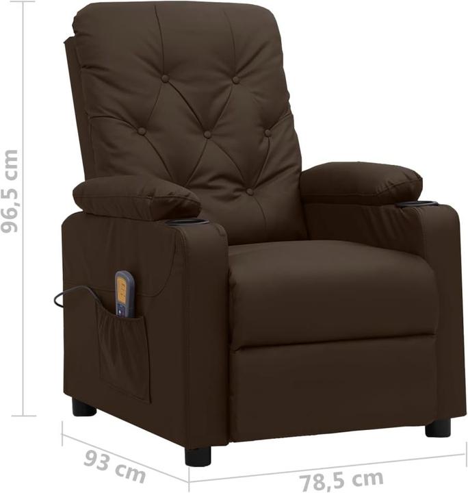 Image du produit VidaXL Fauteuil de massage électrique
