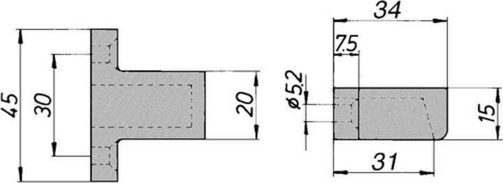 Actual product image Deni Closing block to skylight traps (1 pcs.)
