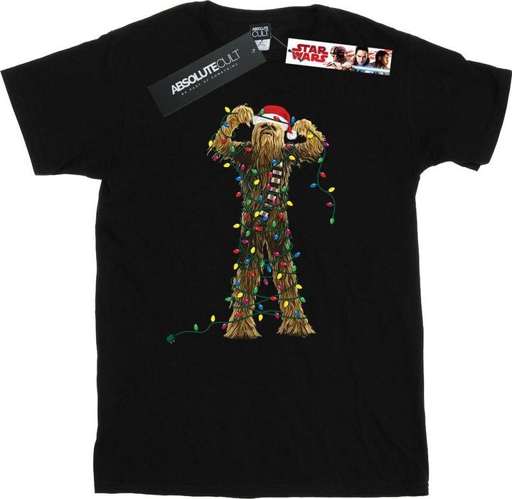 Image du produit Star Wars - T-shirt CHEWBACCA CHRISTMAS LIGHTS - Homme (3XL)