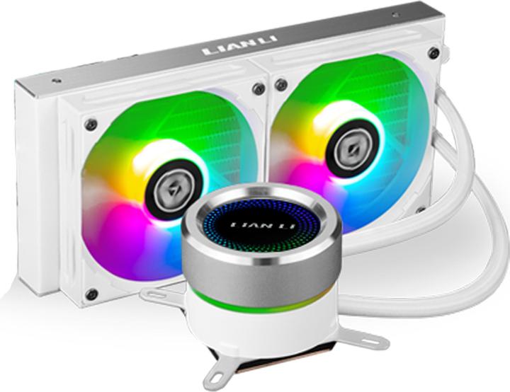 Actual product image Lian-Li GALAHAD 240 complete water cooling system, DRGB