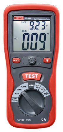 Image du produit Rs Pro ET5300 Earth Resistance Tester- 4 Wire