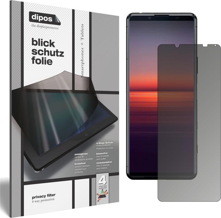 Immagine prodotto Dipos Pellicola Protettiva 4-Way Privacy (1 Pezzo/i, Sony Xperia 5 II)