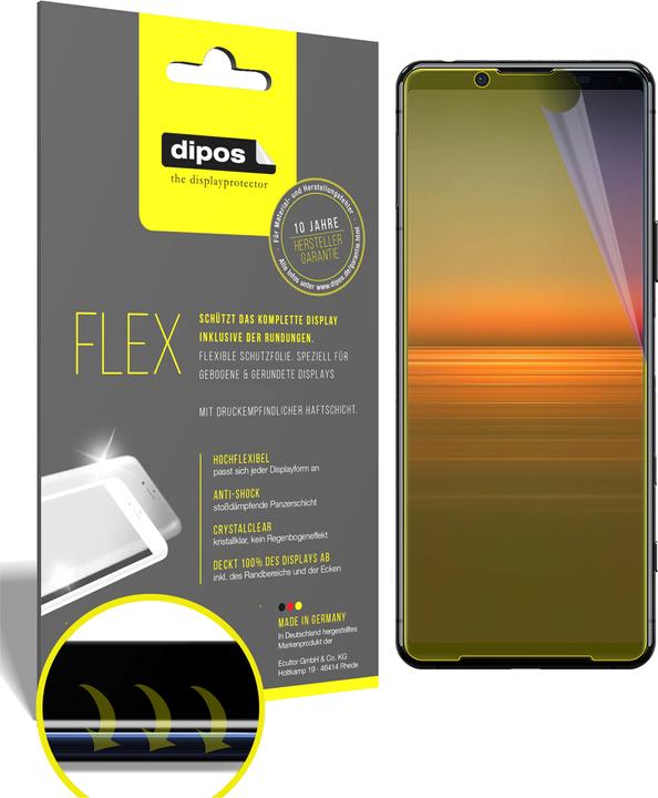 Image du produit Dipos Film de Protection d’écran Full-Cover 3D (2 pièce(s), Sony Xperia 5 II)