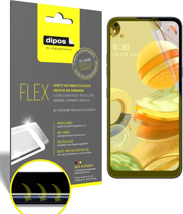 Actual product image Dipos Screen Protector Full-Cover 3D (2 Piece, Greetings q61)