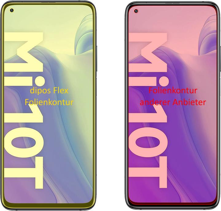 Image du produit Dipos Film de Protection d’écran Full-Cover 3D (2 pièce(s), Mi 10T)