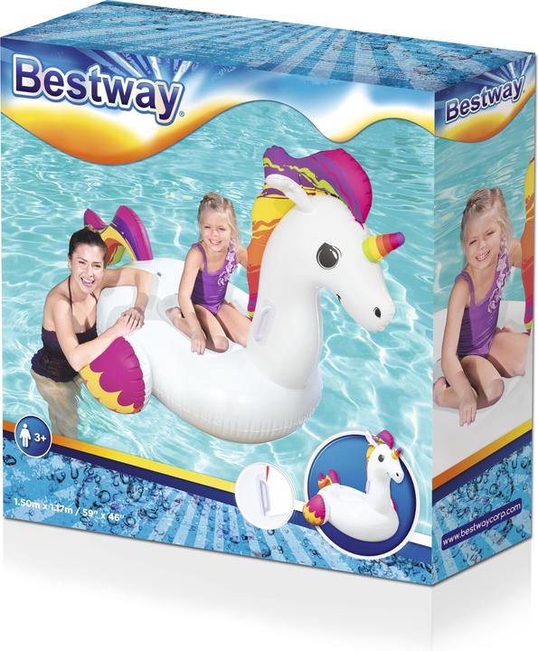 Produktbild Bestway aufblasbare Figur Fantasy Unicorn Ride-on
