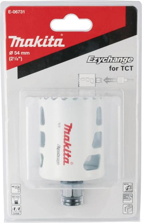 Produktbild Makita EZYCHANGE TCT-Lochsäge 54mm (54 Millimeter)
