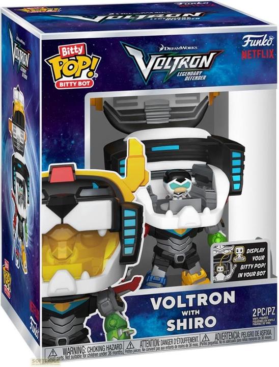 Image du produit Funko FK83642 - Bitty POP! Bots Figurines pack de 4 Voltron- Voltron 2,5 cm