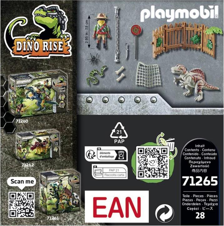 Actual product image Playmobil 71265 Spinosaurus Baby (71265)