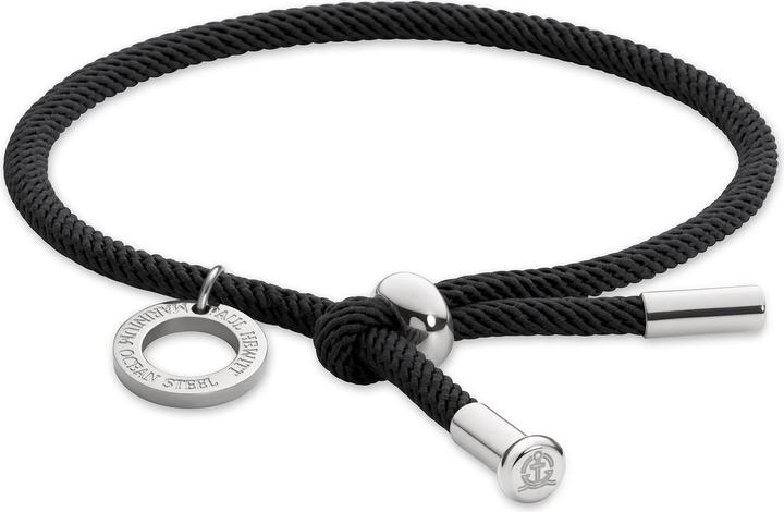 Paul Hewitt Armband Vitamin Sea (25 cm, Edelstahl, Recycelt, Perlon/Nylon)