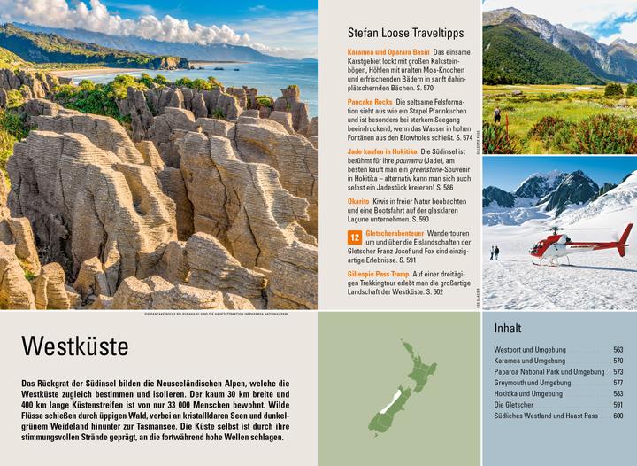 Image du produit Stefan Loose Reiseführer Neuseeland (Allemand, Shafik Meghji, Gerard Hindmarsh, Ian Osborn, Stephen Keeling, Sarah Reid, Rachel Mills, 2024)