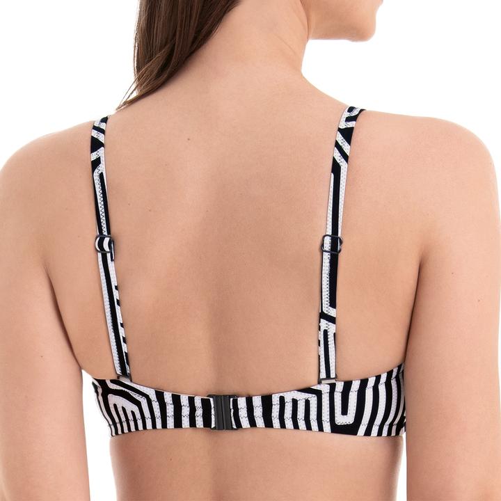 Actual product image Rosa Faia Shining Lines bikini top (40)
