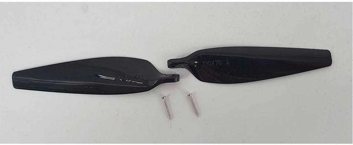Actual product image E-Flite 130 x 70mm folding prop pusher: delta ray one