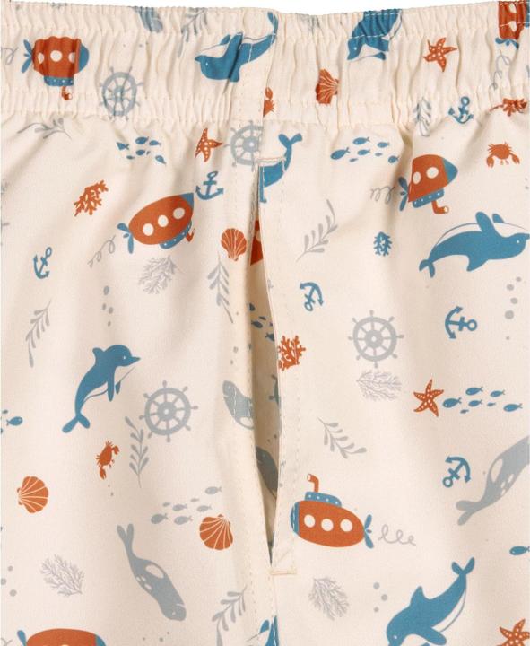 Produktbild Playshoes Badeshorts Meeresfreunde Blau Gr. 122/128 (122)