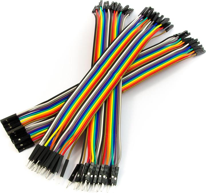 Produktbild Purecrea Jumperkabel Dupont Set 20cm 60 Stk.