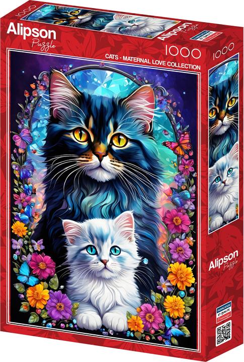 Produktbild Alipson Puzzle Puzzle 1000 pieces Cats - Maternal Love Collection (1000 Teile)