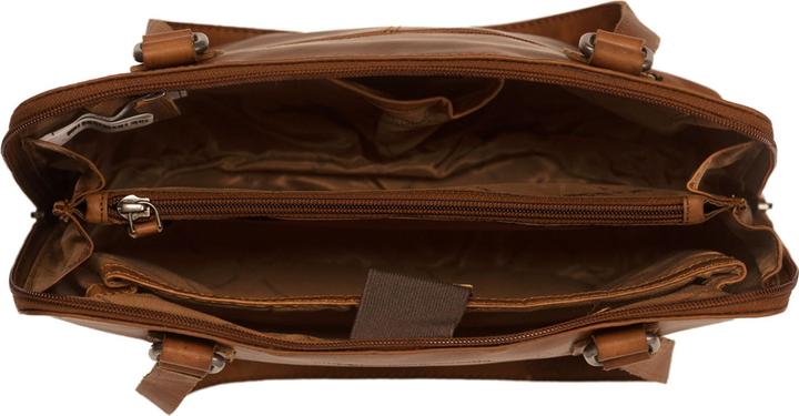 Actual product image The Chesterfield Brand Wax Pull Up shoulder bag leather 30 cm laptop compartment