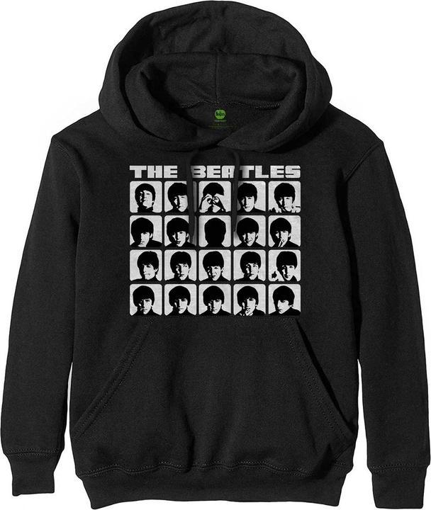 The Beatles Hard Days Night Faces Mono (Hoodie)