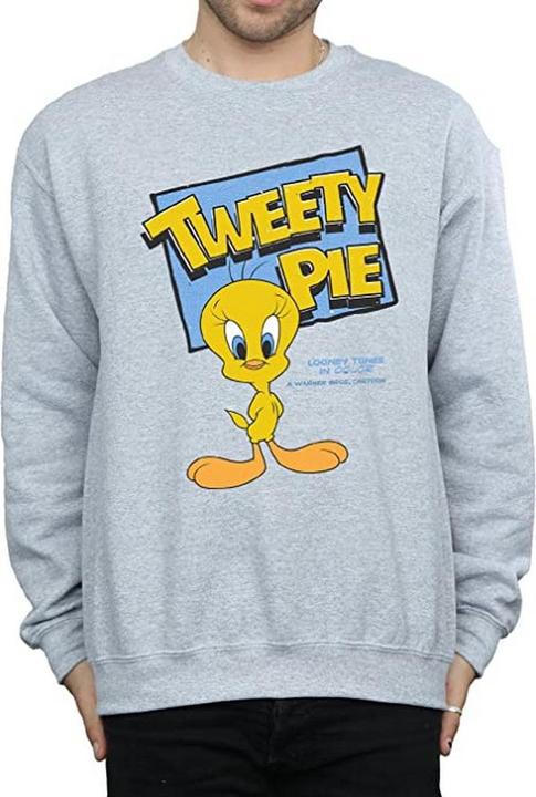 Produktbild Looney Tunes Mens Classic Tweety Sweatshirt (XL)