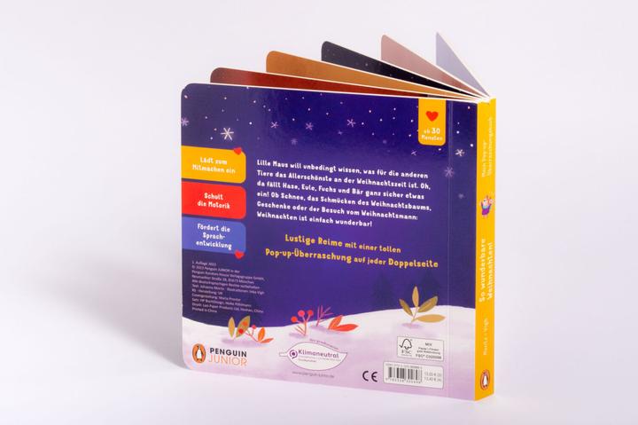 Produktbild So wunderbare Weihnachten! – Mein Pop-up-Überraschungsbuch (Deutsch)