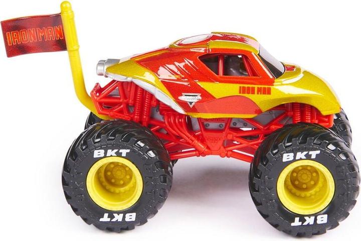 Produktbild Monster Jam 1:64 Marvel Single Pack - Iron Man (6071332)