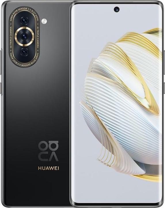 Produktbild Huawei Nova 10 (128 GB, Starry Black, 6.67", Dual SIM, 50 Mpx, 4G)