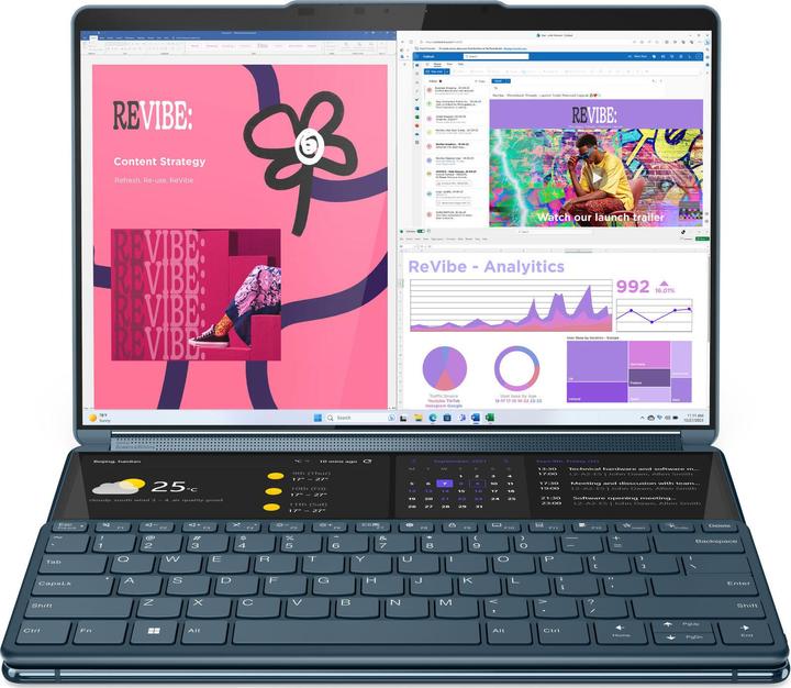 Actual product image Lenovo Yoga Book 9 (13.30", Intel Core Ultra 7 155U, 32 GB, 1000 GB, CH)