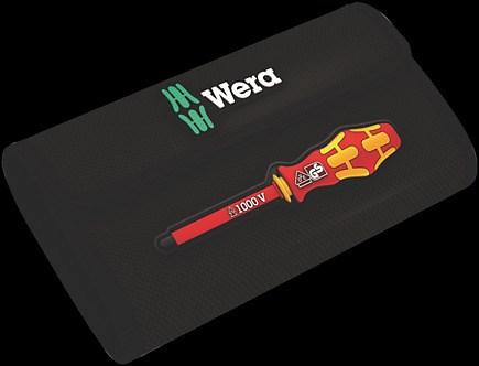 Actual product image Wera Kraftform Kompakt VDE 16 extra slim 1 (Phillipps cross recess (PH), Torx (TX), Pozidriv cross recess (PZ))
