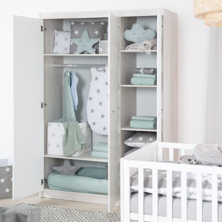 Actual product image Roba Closet 3-door Julia (131 cm)