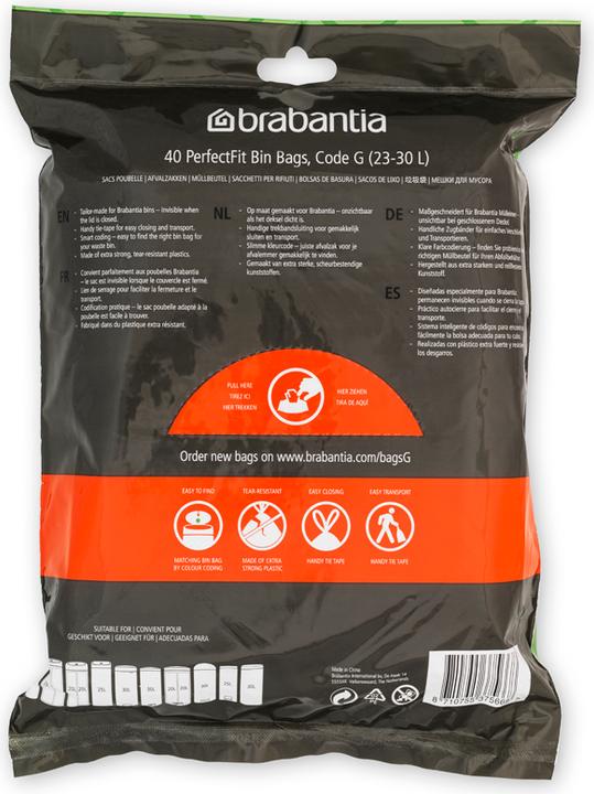 Immagine prodotto Brabantia PerfectFit (40 x, 30 l)