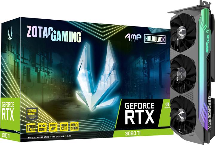 Image du produit Zotac GeForce RTX 3080 Ti Trinity Gaming AMP Holo (12 Go)