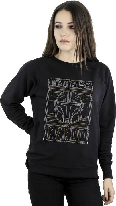 Image du produit Star Wars - Sweat THE MANDALORIAN THE WAY OUTLINE HELM - Femme (XXL)