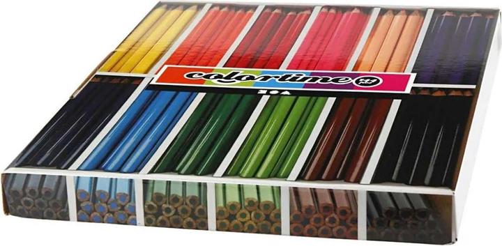Actual product image Creativ Company Coloured pencils Jumbo 12 x 12 pieces Multicoloured (Multicoloured, 144 x)
