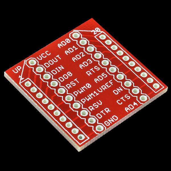 Actual product image SparkFun Breakout board for XBee modules (Power component)