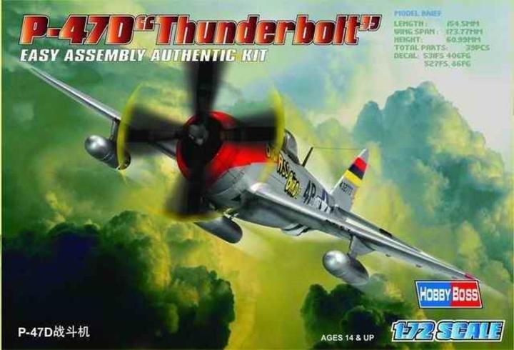 Actual product image Hobby Boss P-47D "Thunderbolt"