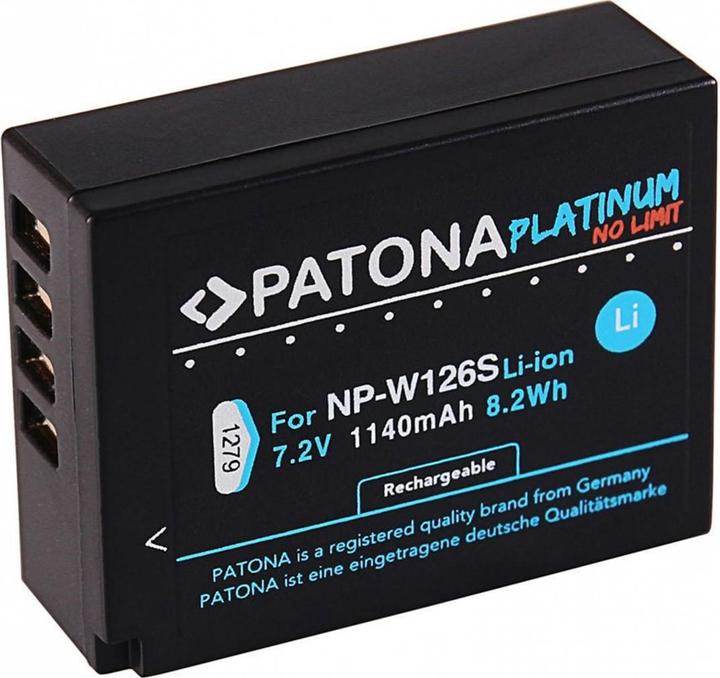Image du produit Patona Pile au platine Fuji NP-W126S (Batterie)