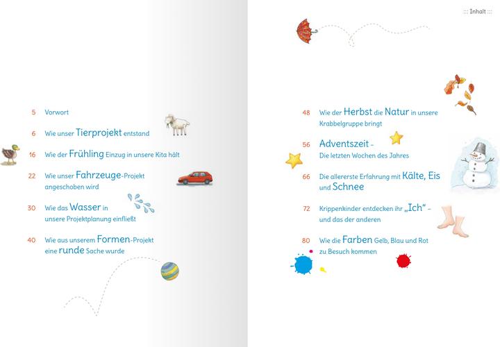 Immagine prodotto Mini-Projekte für die Krippe (Tedesco, Monika Klages, Petra Ahrens, 2017)