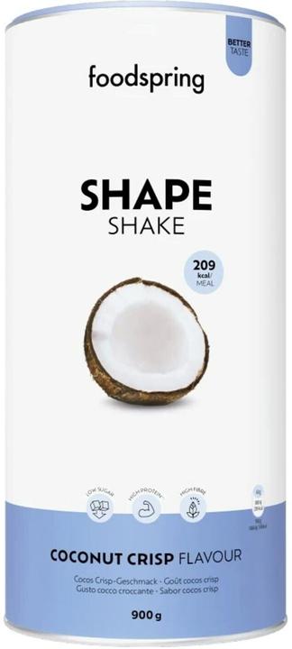 Foodspring Shape Shake 2.0 (Croustillant à la noix de coco, 1 pcs, 900 g)