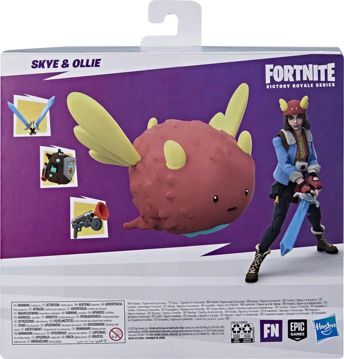 Image du produit Fortnite Hasbro Victory Royale Series Skye et Ollie Figurines de 15 cm à collectionner avec Acce