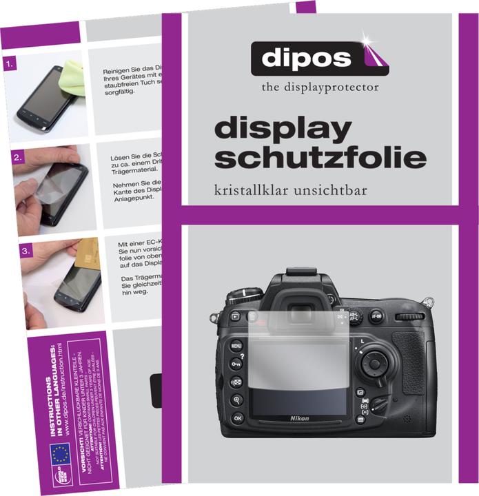 Image du produit Dipos Film de Protection d’écran Crystalclear (Protecteur d'écran, Nikon D300S)