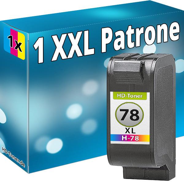 Produktbild Druckfuxx XL Tinte Patrone für Hp 78 Kompatibel Druckerpatronen Refill