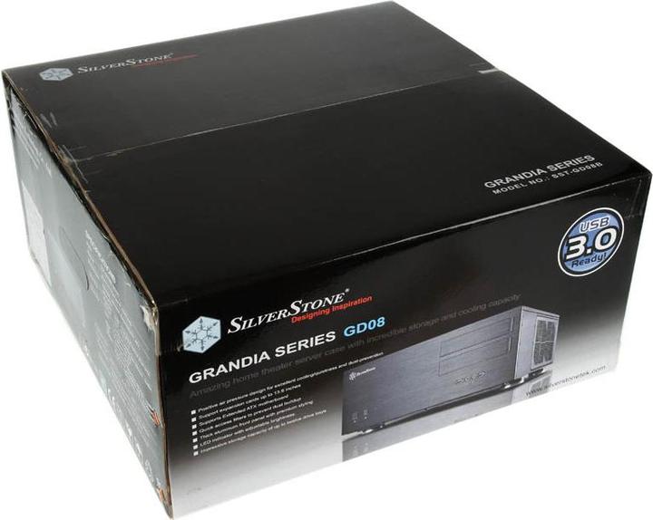 Produktbild Silverstone GD08 (ATX, mATX, SSI CEB, SSI EEB)