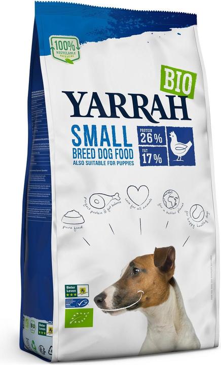 Image du produit Yarrah Croquettes Bio Adult au poulet Small Breed, 5 kg (Adulte, 1 pcs, 5000 g)