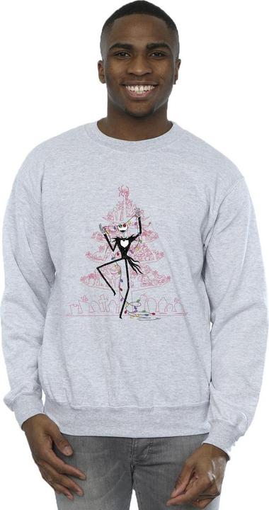 Produktbild Disney The Nightmare Before Christmas Tree Pink Sweatshirt (S)