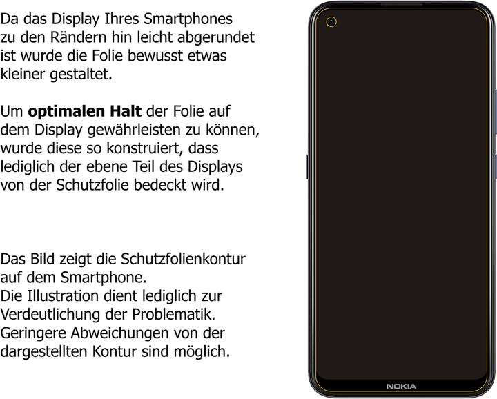 Produktbild Dipos Displayschutz Anti-Shock (2 Stück, Nokia 5.4)
