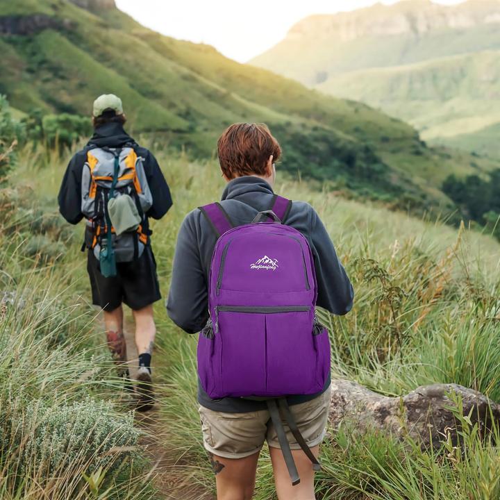 Image du produit Intirilife Sac à dos pliable violet (36 l)